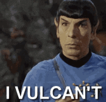 Spock GIF - I Cant Vulcan Star Trek GIFs