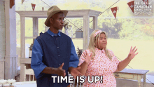 Time Is Up The Great Canadian Baking Show GIF - Time Is Up The Great Canadian Baking Show Gcbs GIFs