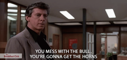 you-mess-with-the-bulls-youre-gonna-get-the-horns.gif
