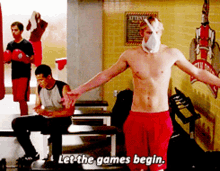 Glee Sam Evans GIF - Glee Sam Evans Let The Games Begin GIFs