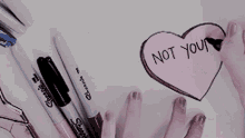 heart love not you babe