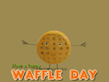 National Waffle Day GIF - National Waffle Day Waffle Day Waffle GIFs