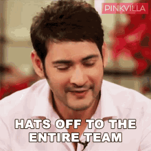 Hats Off To The Entire Team Mahesh Babu GIF - Hats Off To The Entire Team Mahesh Babu Pinkvilla GIFs