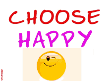 Animated Greeting Card Choose Happy GIF - Animated Greeting Card Choose Happy GIFs
