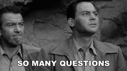 So Many Questions Dr Roger Bentley GIF - So Many Questions Dr Roger Bentley The Mole People GIFs