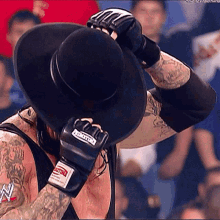 Ihor Undertaker GIF - Ihor Undertaker Hat Off GIFs