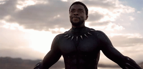 Black Panther Im Home GIF - Black Panther Im Home Smiling - Discover &amp;  Share GIFs