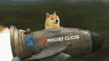 Rocket Clicks Doggo GIF - Rocket Clicks Rocket Doggo GIFs