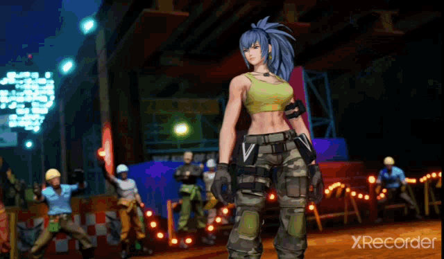 leona kof 13 leona kof 13