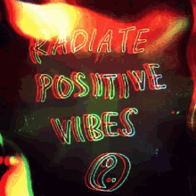 radiate positive