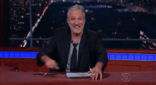 Stephen Colbert Air Horn GIF - Stephen Colbert Air Horn Stop GIFs