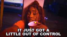 It Just Got A Little Out Of Control Sevyn Streeter GIF - It Just Got A Little Out Of Control Sevyn Streeter Anything You Want Song GIFs