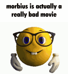 Morbius Nerd Emoji GIF - Morbius Nerd Emoji Morbius Nerd GIFs