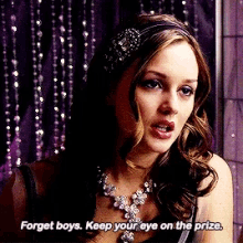 Leighton Meester Keep Your Eye On The Prize GIF - Leighton Meester Keep Your Eye On The Prize Gossip Girl GIFs