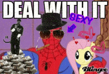 Spiderman Deal With It GIF - Spiderman Deal With It Smoking GIFs
