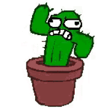 Cactus Angry Cactus GIF - Cactus Angry Cactus Fight Me GIFs