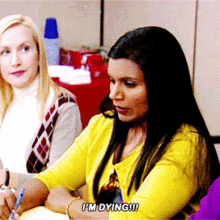 The Office Kelly Kapoor GIF - The Office Kelly Kapoor Im Dying GIFs