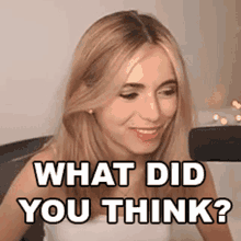 What Did You Think Anna Cramling GIF - What Did You Think Anna Cramling Panda GIFs