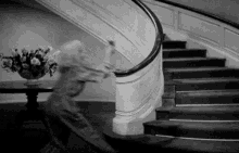 Vintage Film Upstair GIF - Vintage Film Upstair Stair GIFs