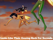 Totally Spies Alex GIF - Totally Spies Alex Looks Like Their Coming Back For Seconds GIFs