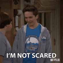 Im Not Scared Courageous GIF - Im Not Scared Courageous Brave GIFs