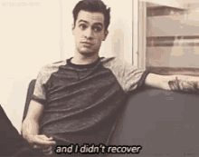 Brendon Urie GIF - Brendon Urie Recovery GIFs