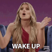 Wake Up Raquel Leviss GIF - Wake Up Raquel Leviss Vanderpump Rules GIFs