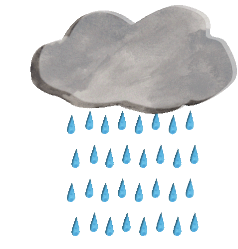 Rain Cloud Sticker Rain Cloud Storm Discover Share Gifs