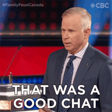 That Was A Good Chat Family Feud Canada GIF - That Was A Good Chat Family Feud Canada That Was A Good Conversation GIFs