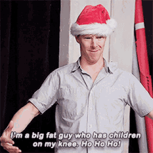 Benedict Cumberbatch Hoho GIF - Benedict Cumberbatch Hoho Santa Claus GIFs