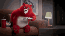 charmin bear itchy red red bear