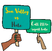 Sun Valley Vs Hate Odio Sticker - Sun Valley Vs Hate Sun Valley Odio Stickers