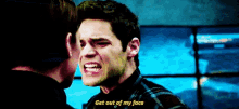 Get Out Of My Face Angry GIF - Get Out Of My Face Angry Winn Schott GIFs