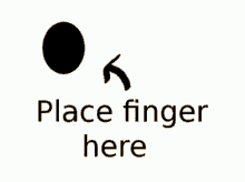 Place Finger Here Ouch GIF - Place Finger Here Ouch Poke GIFs