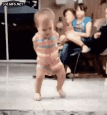jonge kind baby dans