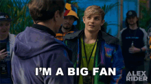 Im A Big Fan Alex Rider GIF - Im A Big Fan Alex Rider Love GIFs