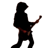 Strumming The Guitar Joe Perry Sticker - Strumming The Guitar Joe Perry Aerosmith Stickers