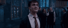 Harry Potter Gryffindor GIF - Harry Potter Gryffindor Smile GIFs