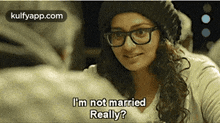 I'M Not Marriedreally?.Gif GIF - I'M Not Marriedreally? Parvathy Nedumudi Venu GIFs