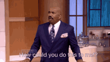 how how could you do this to me how could you steve harvey