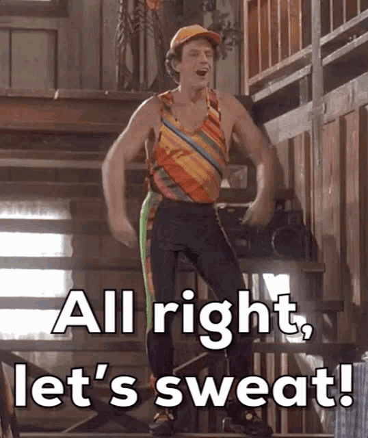 Camp Nowhere All Right GIF - Camp Nowhere All Right Lets Sweat GIFs