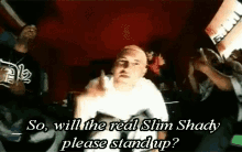 Please Stand Up GIF - S Lim S Hady Eminem GIFs