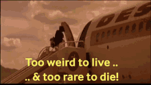 Fear And Loathing In Las Vegas Too Weird To Live GIF - Fear And Loathing In Las Vegas Fear And Loathing Too Weird To Live GIFs