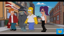 Futurama Simpsons GIF - Futurama Simpsons Friends GIFs