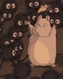 Raise Arms Zoom In GIF - Raise Arms Zoom In Studio Ghibli GIFs