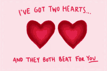 Two Hearts I Love You GIF - Two Hearts I Love You GIFs