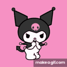 Kuromi Onegai My Melody GIF - Kuromi Onegai My Melody Hello Kitty And Friends GIFs