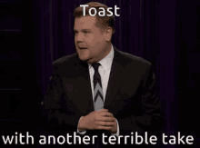 toast l arturo l toast with another toast terrible take toast take