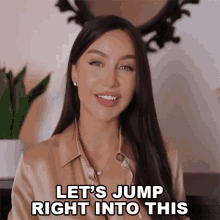 Lets Jump Right Into This Coco Lili GIF - Lets Jump Right Into This Coco Lili Lets Do This GIFs