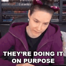 Theyre Doing It On Purpose Cristine Raquel Rotenberg GIF - Theyre Doing It On Purpose Cristine Raquel Rotenberg Simply Nailogical GIFs